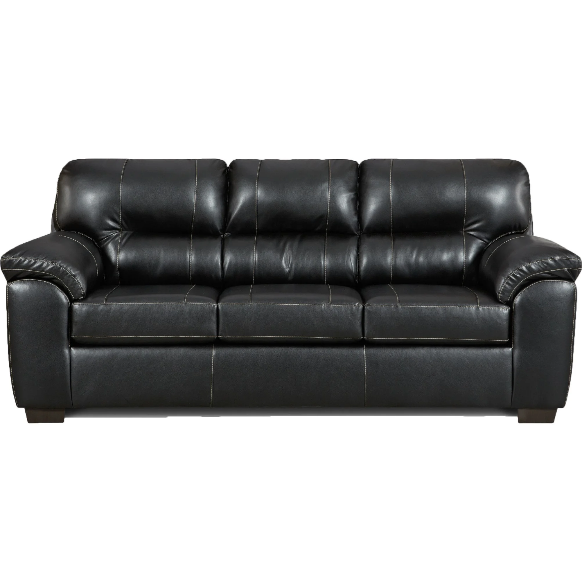 Easton 12716 EASTON BLACK SOFA 7 Day Furniture Uph Stationary Sofas